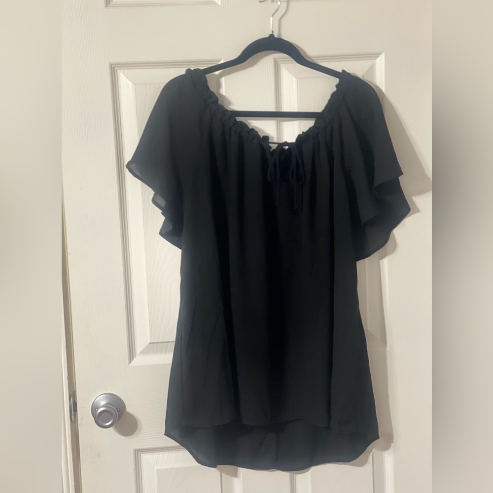 Torrid Black Blouse